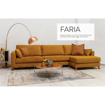 Diivan FARIA (Nurgaga chaiselong)